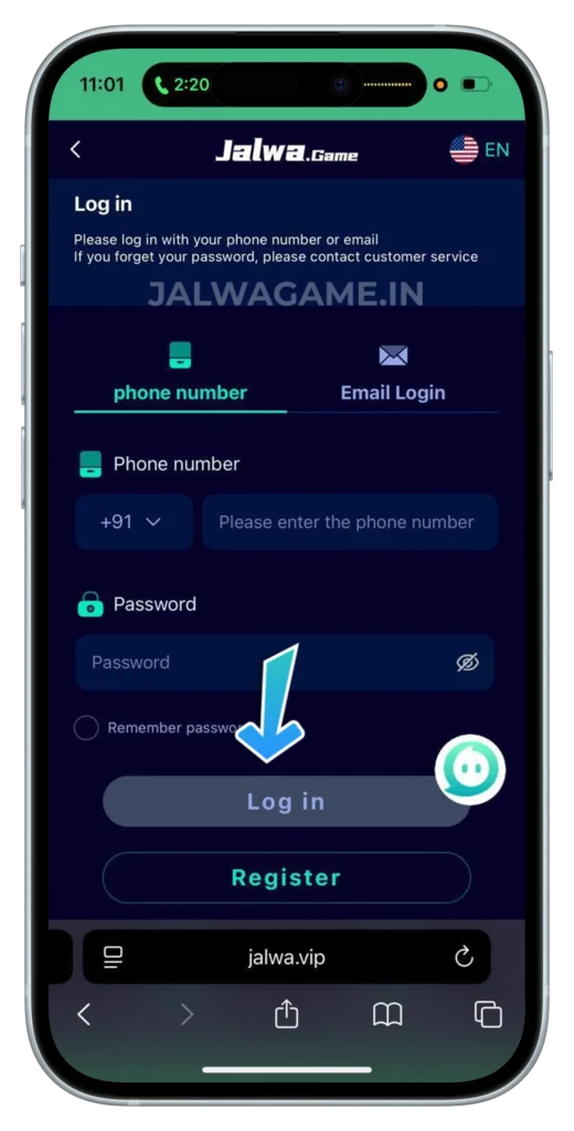 jalwa-login